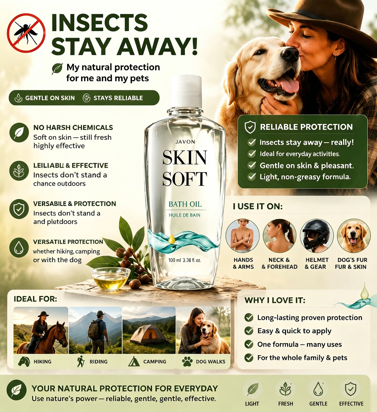 Natural protection for skin & family