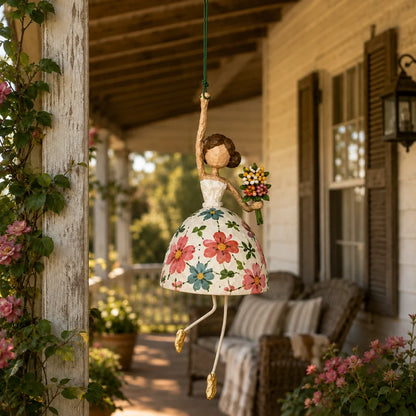✨Limited Edition – Only 100 Handmade🌈Whimsical Dancing Lady Hanging Ornament