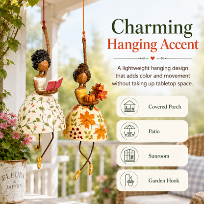 ✨Limited Edition – Only 100 Handmade🌈Whimsical Dancing Lady Hanging Ornament