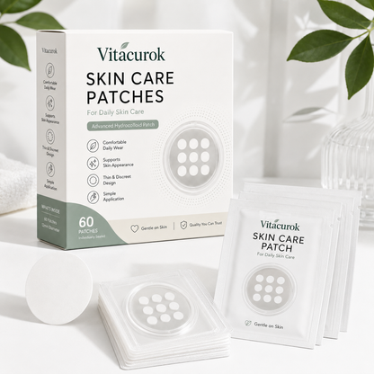 Skin Care Patches 🍀 | Hydrocolloid Daily Care Patches | Thin & Discreet Design | Comfortable Wear for Face & Body
