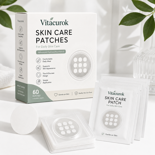 Skin Care Patches 🍀 | Hydrocolloid Daily Care Patches | Thin & Discreet Design | Comfortable Wear for Face & Body