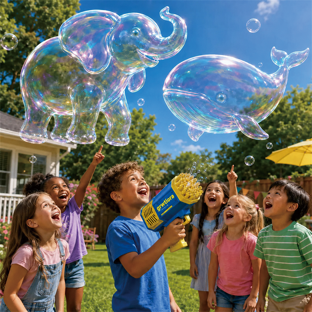 Super 3D Magic Bubble Concentrate —— Animal & Ocean Fantasy Theme