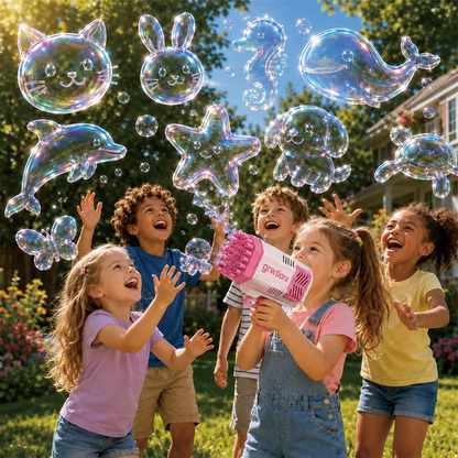 Super 3D Magic Bubble Concentrate —— Animal & Ocean Fantasy Theme