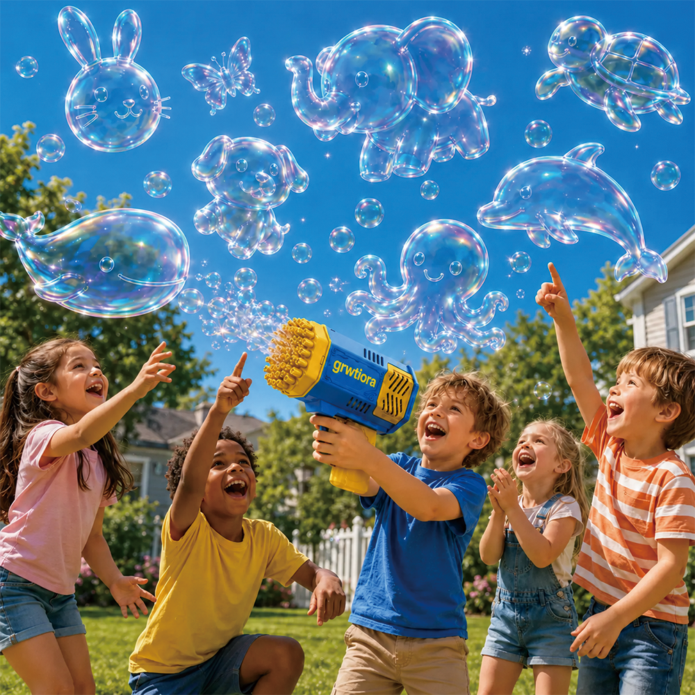 Super 3D Magic Bubble Concentrate —— Animal & Ocean Fantasy Theme