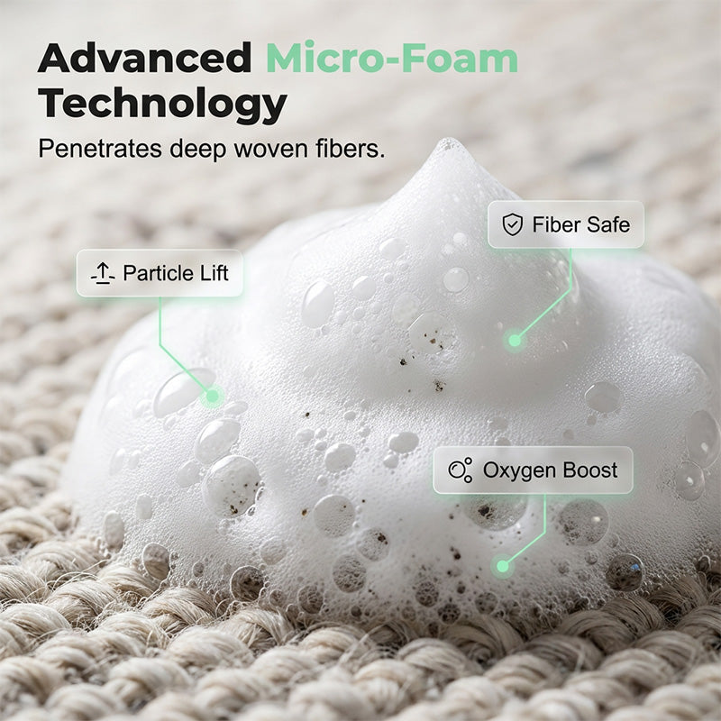 🏆 Last Day Special Price ! 🔥Buy 1 Get 1 Free🎁Waterless Carpet Foam Stain Remover with Towel