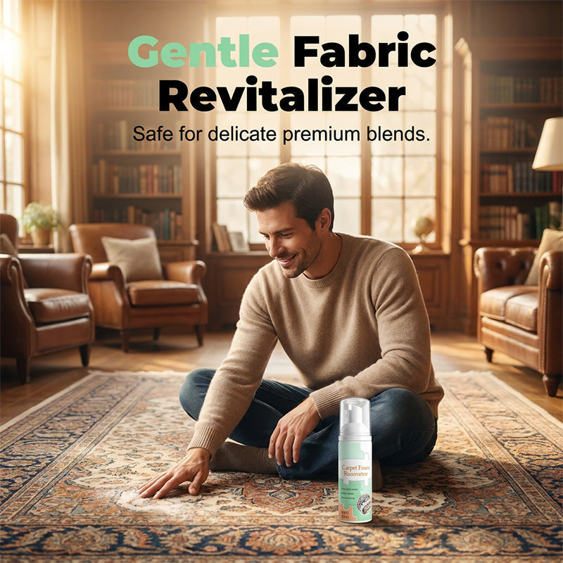 🏆 Last Day Special Price ! 🔥Buy 1 Get 1 Free🎁Waterless Carpet Foam Stain Remover with Towel